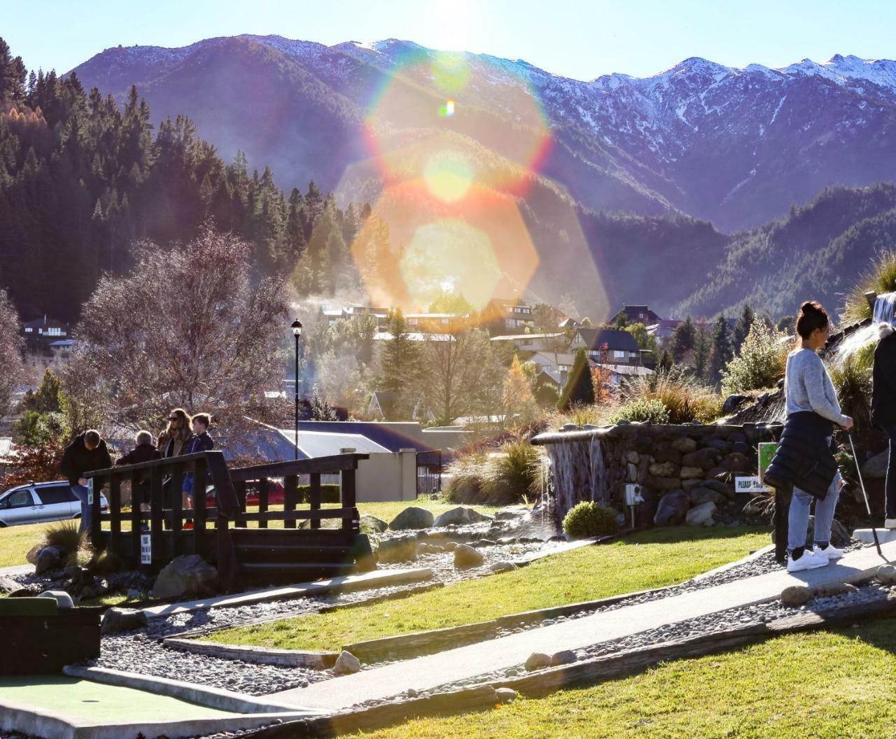 Village Lake Apartments Hanmer Springs Kültér fotó